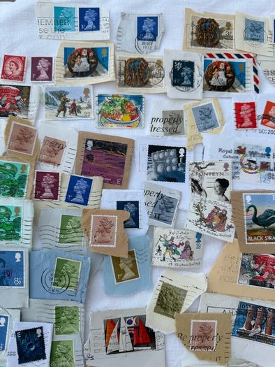 Large British stamp collection 1937 to present day