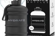 Brand New HYDRATE 2.2L Water Bottle with Easy Drink Cap,