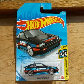 Hot Wheels '85 Honda CR-X Long Card