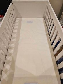 140cmx70cm Mamas and Papas premium duel core mattress