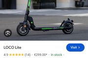 Electric scooter...