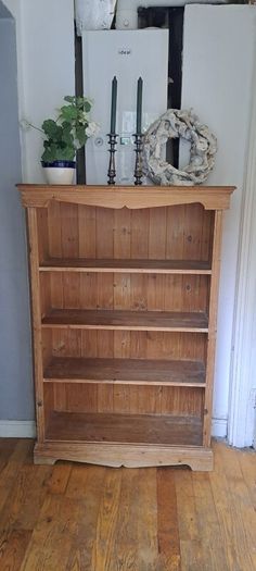 Old Pine Bookcase