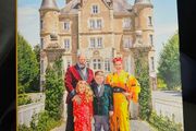 A Year At The Chateau. By Dickand Angel Strawbridge. First Edition Hardback With Dustjacket In Very Good Condition.  See Photos For Same.