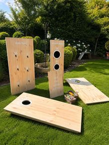 Handmade Wedding & Garden Games for Hire | Cornhole, Ring Toss & More