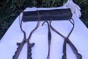 Victorian Medical Obstretic Tools abd Original Leather Wrap
