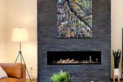ROCK POOL, XXL Abstract painting by Irish artist Helen Mathews