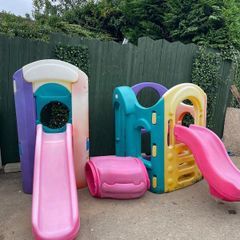 Littlr tykes 8 in 1 playground with slides