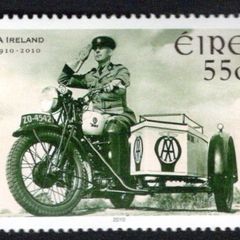 2010 Ireland Centenary of the AA (Automobile Association) in Ireland Commemorative Stamp Mint Never Hinged (MNH)