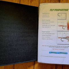 Fly Fishing, Fly Tying Binder