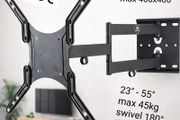TV Wall Mount Bracket Tilt Swivel Extra Long Arm 23-55"