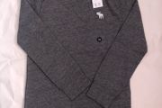 Grey Abercrombie long sleeve tshirt - sz 7/8