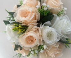 Silk flowers for wedding