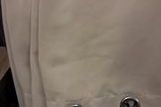 cream ringtop blackout curtians 66x72