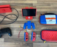 Nintendo Switch Limited Edition (Mario Blue and Red)