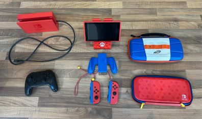 Nintendo Switch Limited Edition (Mario Blue and Red)