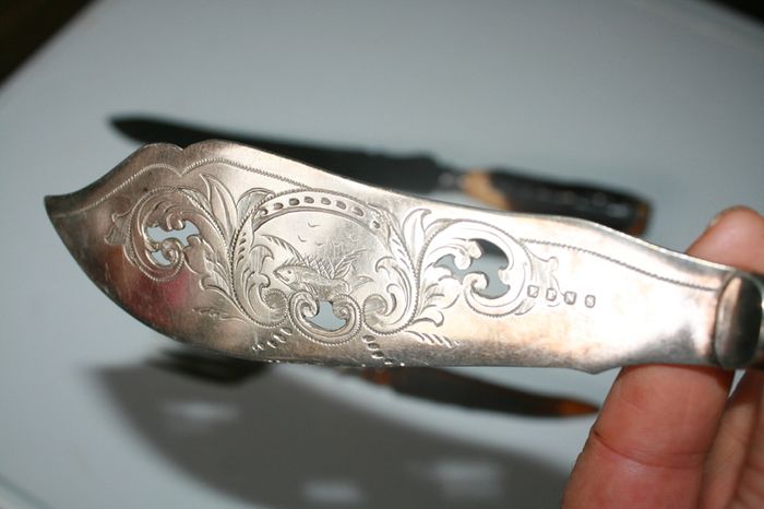 Antique Cutlery Carving Set