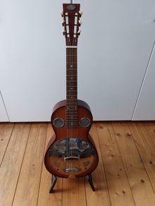 Busker Square Neck Blues Guitar