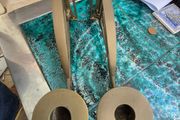 Vintage Pair of piano or wall sconces
