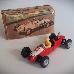 Diecast Vintage Tekno Cooper Norton Midget Car - Very Good Condition/Good Original Box
