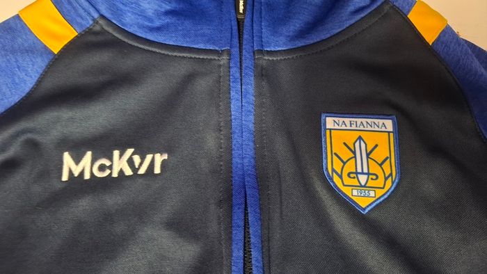 Na Fianna GAA Gaelic Football Full Zip Hoodie Jersey (Youths 7-8 Years) FREE POST