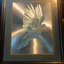 Vintage Large Dove Of Peace Mirror Image 2