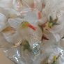 white flower bundle mixed fake artificial faux silk flowers Image 4
