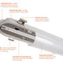 5 Foot Single LED Batten Light Image 2