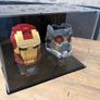 Lego Iron Man Helmet 76165 & Star-Lord Helmet 76251 Image 2
