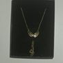 8kt Gold Necklace with 8kt Angel wings Image 2