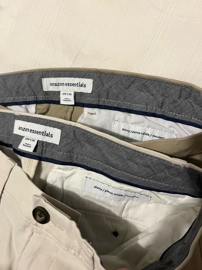 NEW Men Trouser chino comfy skinny 29W/ 28 L