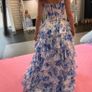 Danis closet blue and white floral maxi dress Image 3