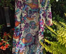 Beautiful Kimono Style Long Shirt with pockets