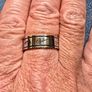 "Nike" Silver Band Rings Image 3