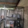 Warehouse shelving and stainless steel cage Image 2