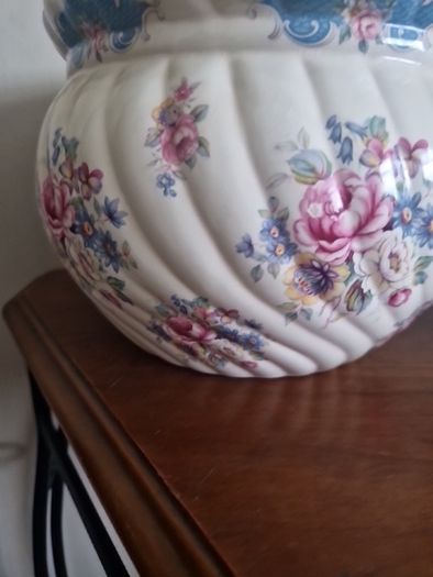 vintage flower pot