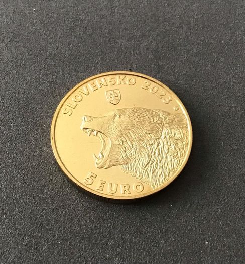 Slovenia 2023 Five Euro Bears