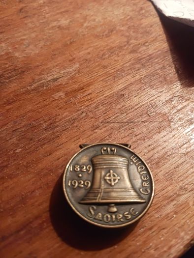 Irish commemorative medal
