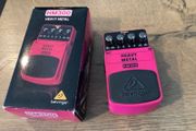 Behringer HM300 Heavy Metal Distortion guitar effect box