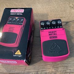 Behringer HM300 Heavy Metal Distortion guitar effect box