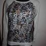 Warehouse  leopard print front jumper size UK8 EU36 Postage included Image 2