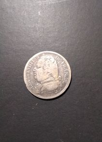 French   Silver   Coin Louis  Xv111 Roi