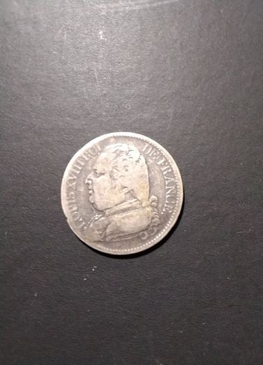 French   Silver   Coin Louis  Xv111 Roi