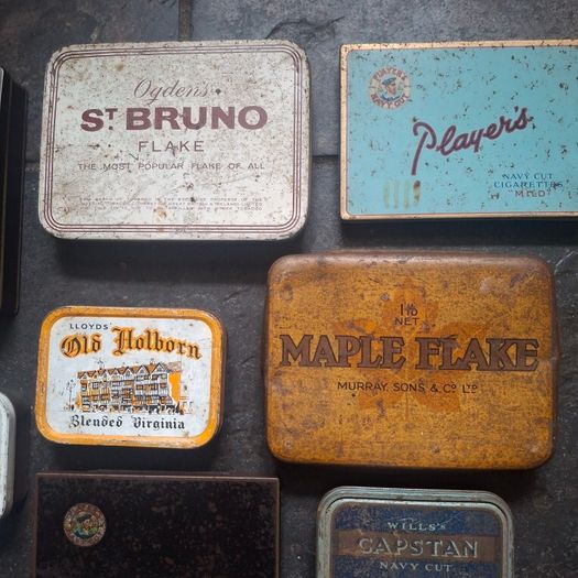 Advertising Tobacco Tin Collection