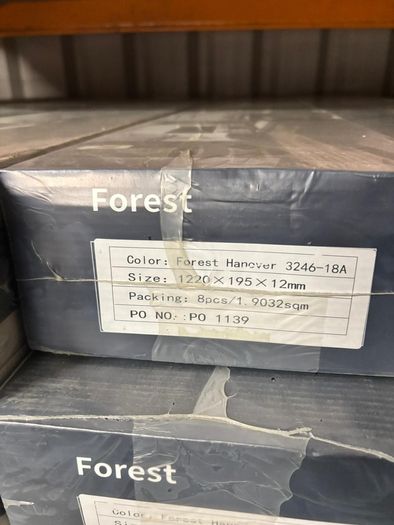 New 12mm Hanover Laminated Flooring