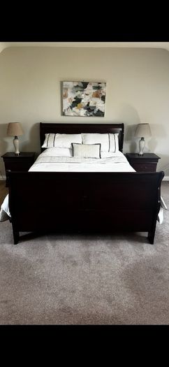Mahogany bedset