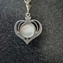 Silver Necklace and Earings Image 3