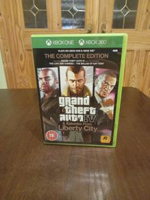 Grand theft auto IV the complete edition xbox one and 360 compatible