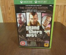 Grand theft auto IV the complete edition xbox one and 360 compatible