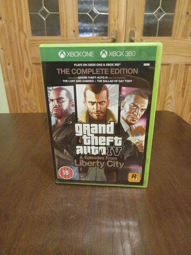 Grand theft auto IV the complete edition xbox one and 360 compatible