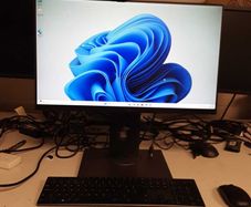Dell OptiPlex 3060 Micro | i5-8500T | 24" All-in-One Mini PC Setup